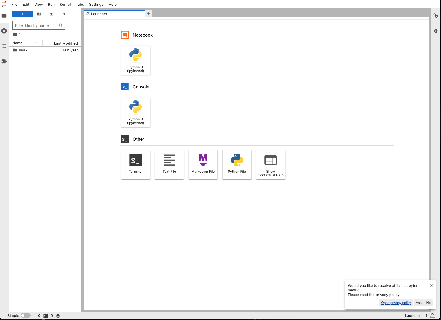 JupyterNotebook screenshot 1