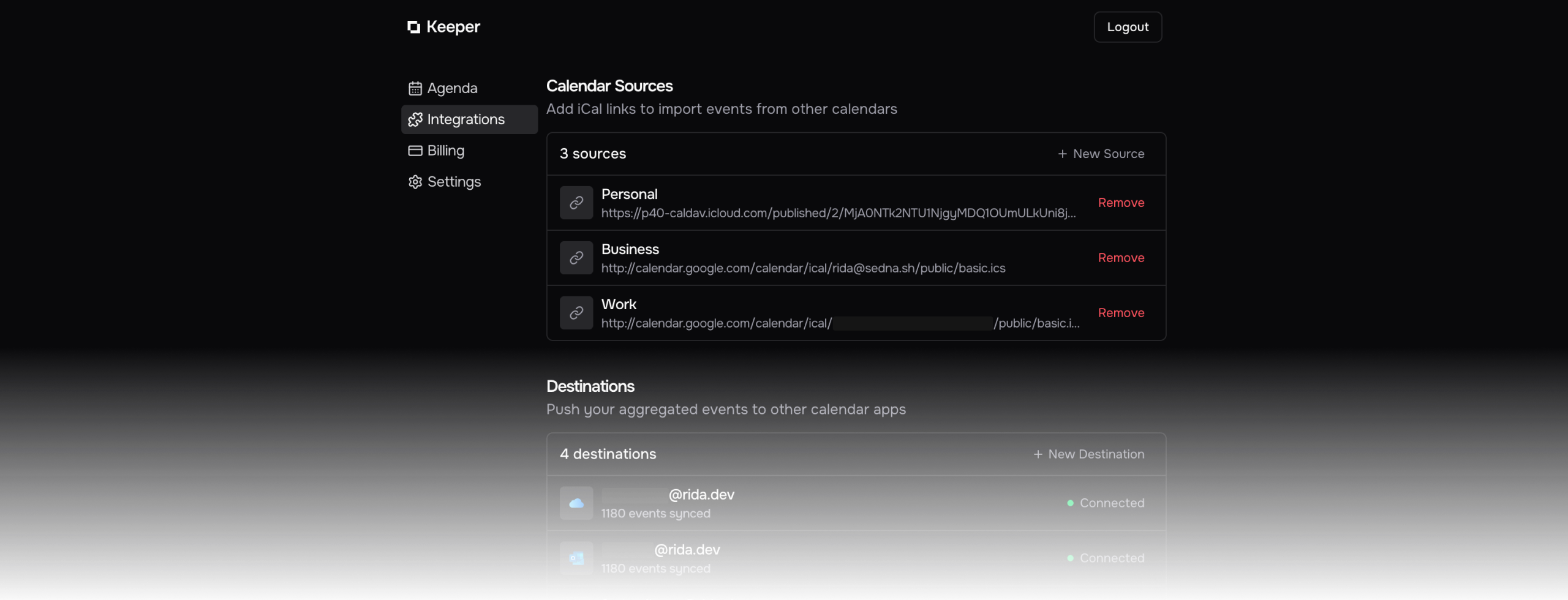 Keeper screenshot 1