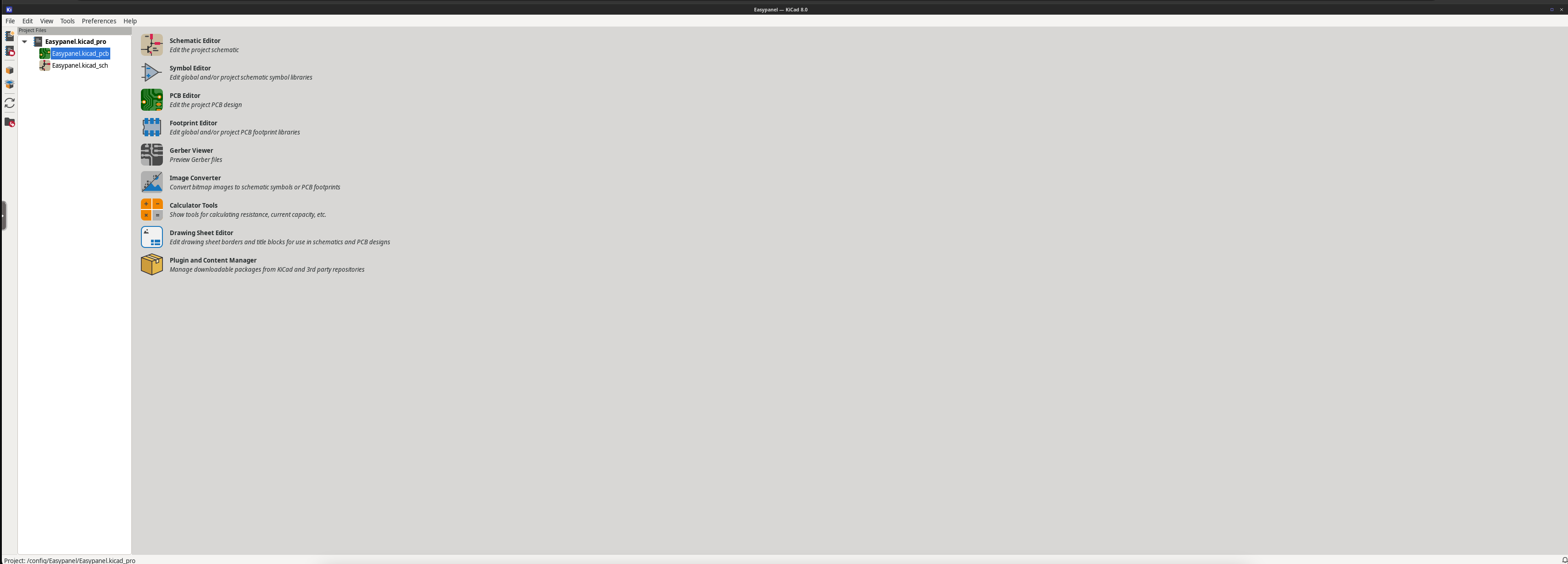 KiCad screenshot 1