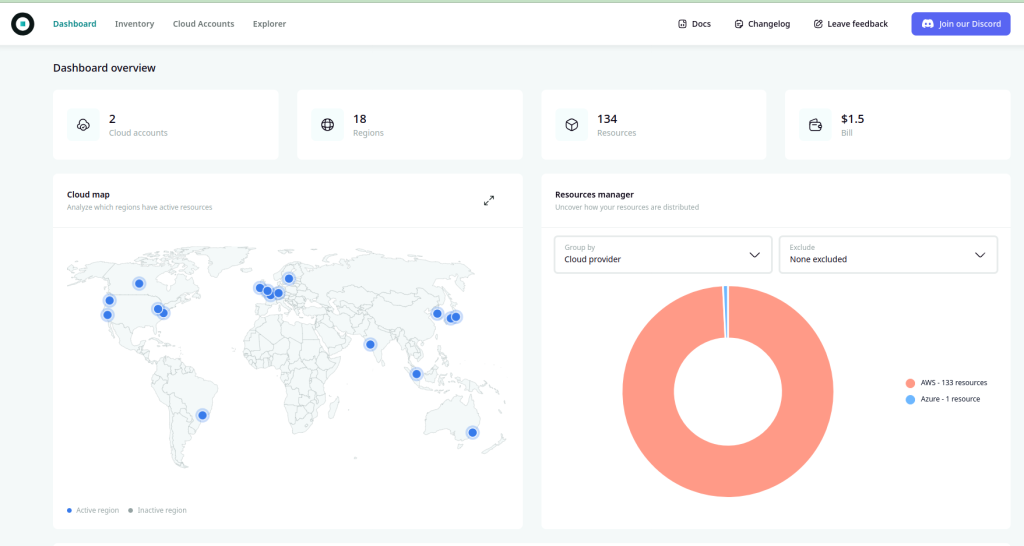 Komiser screenshot 1