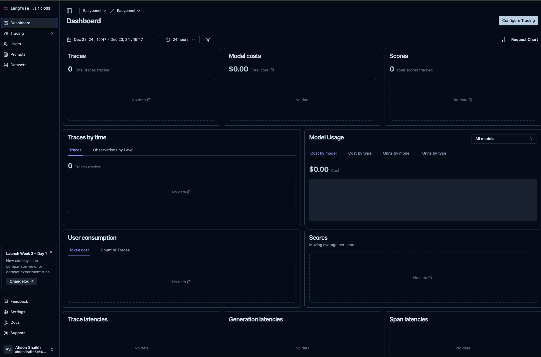 Langfuse screenshot 2