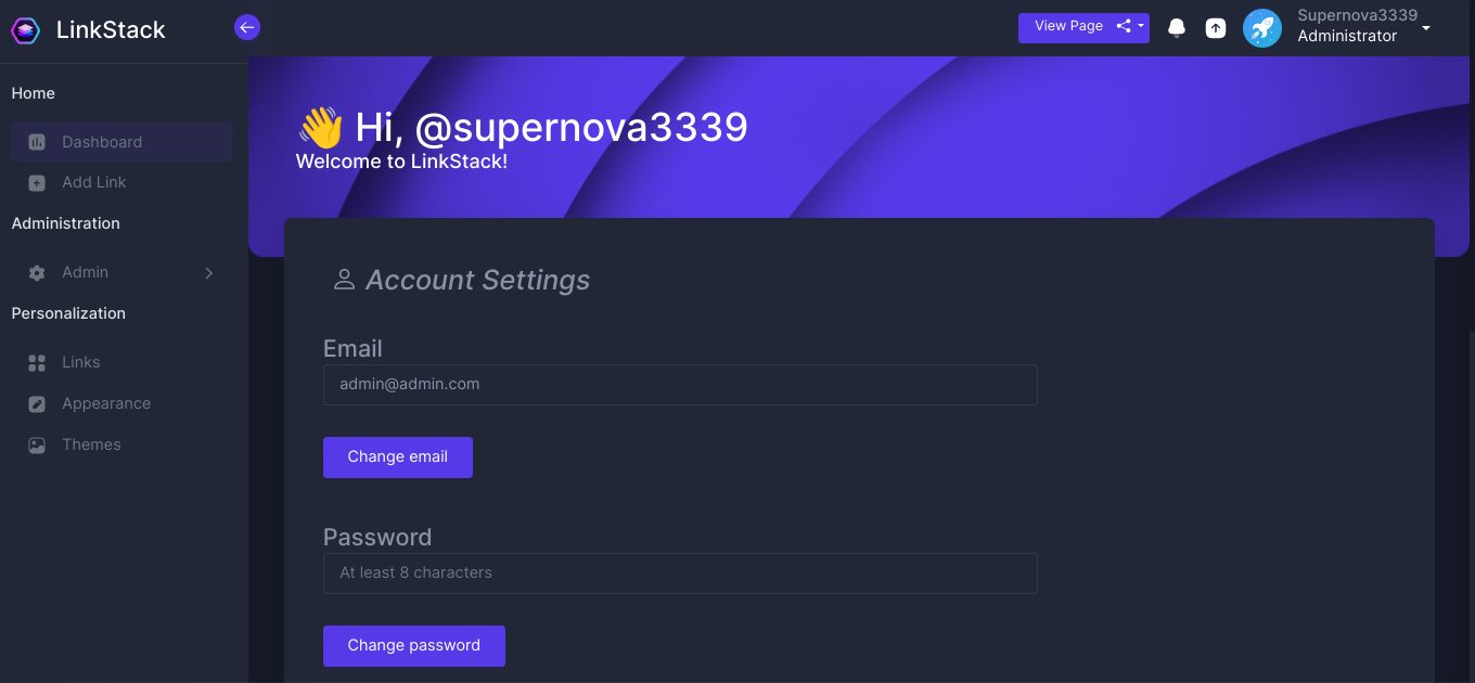 LinkStack screenshot 4
