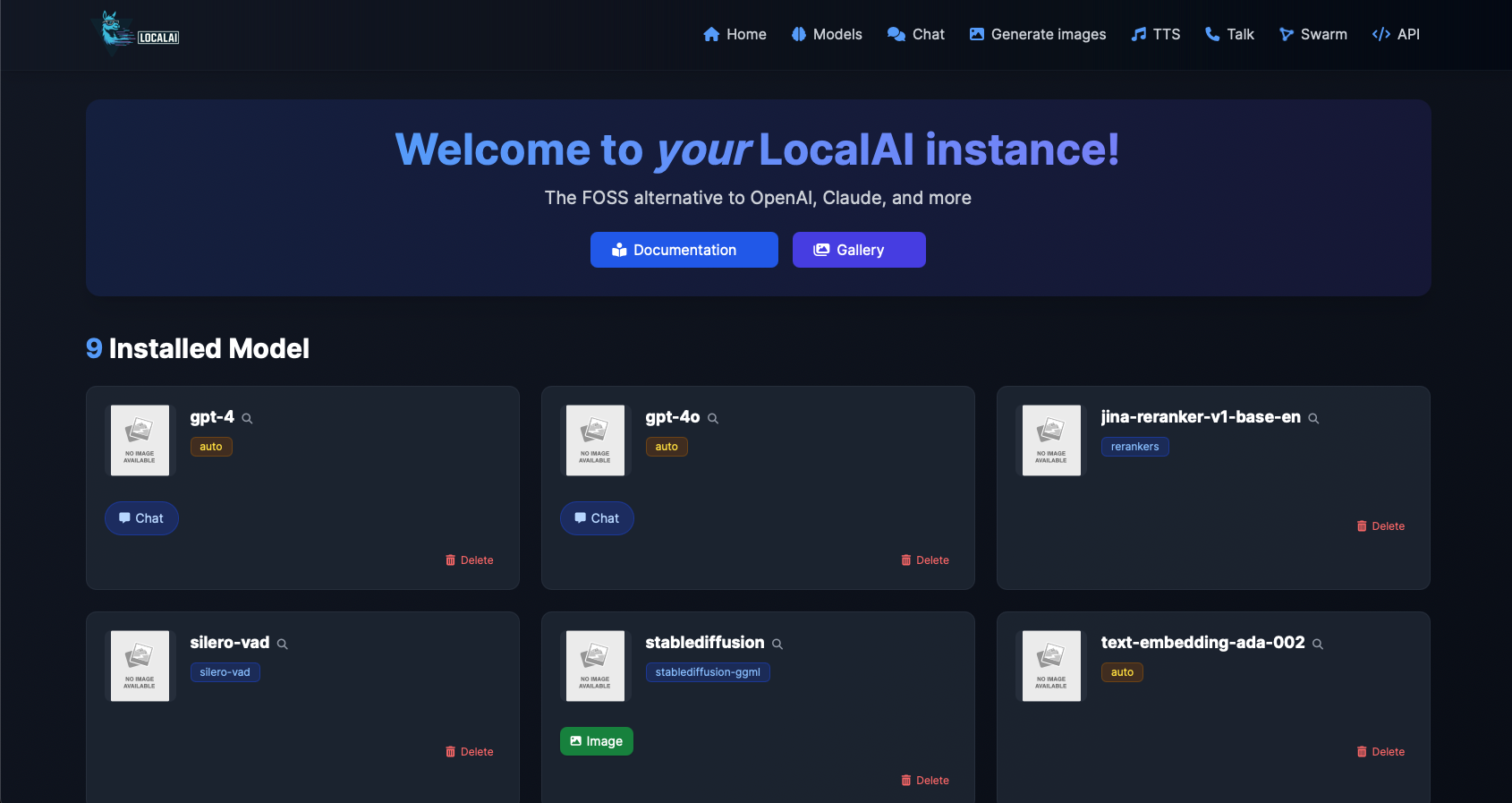 LocalAI screenshot 1