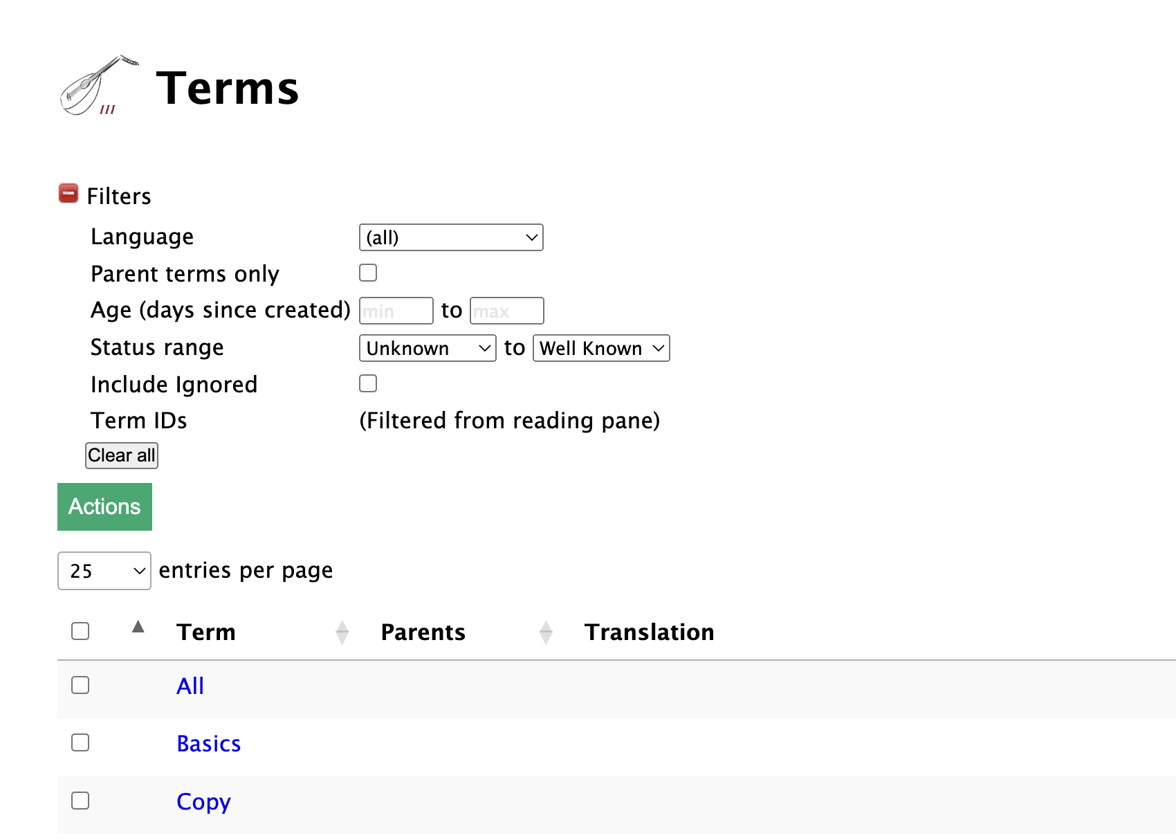 Lute v3 screenshot 1