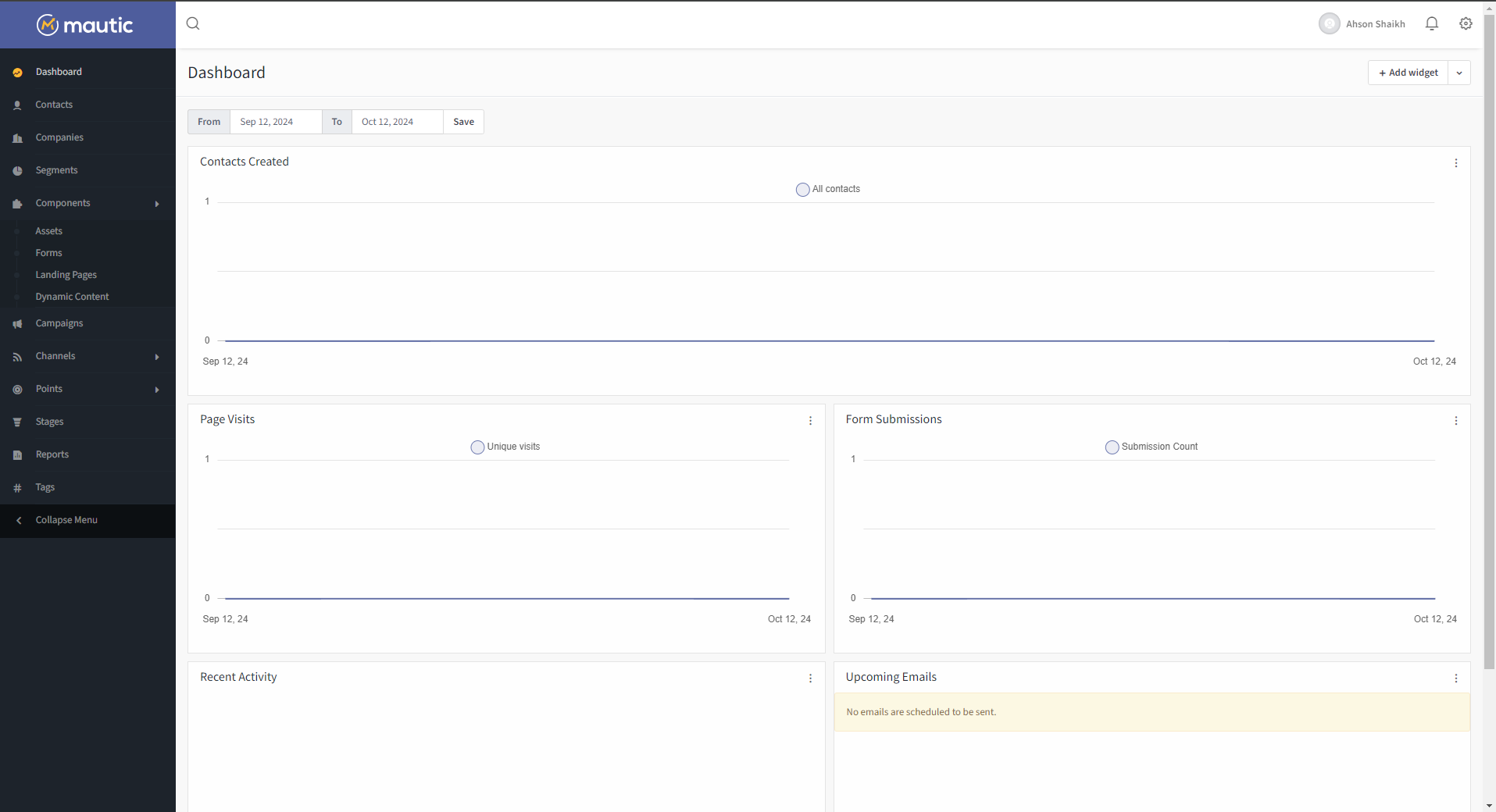 Mautic 5 screenshot 1