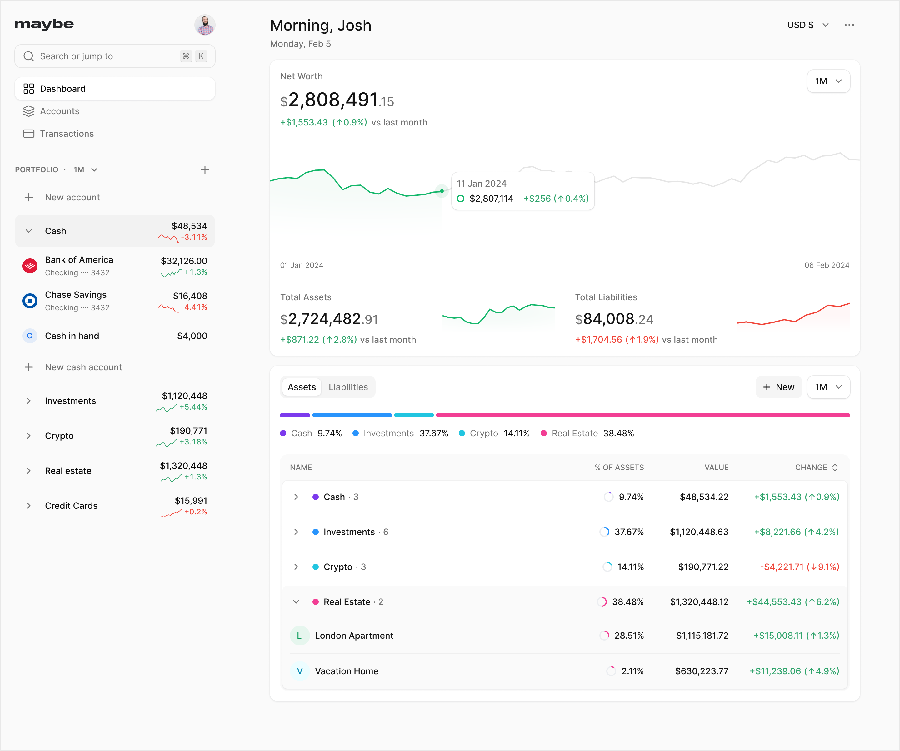 Maybe Finance screenshot 1