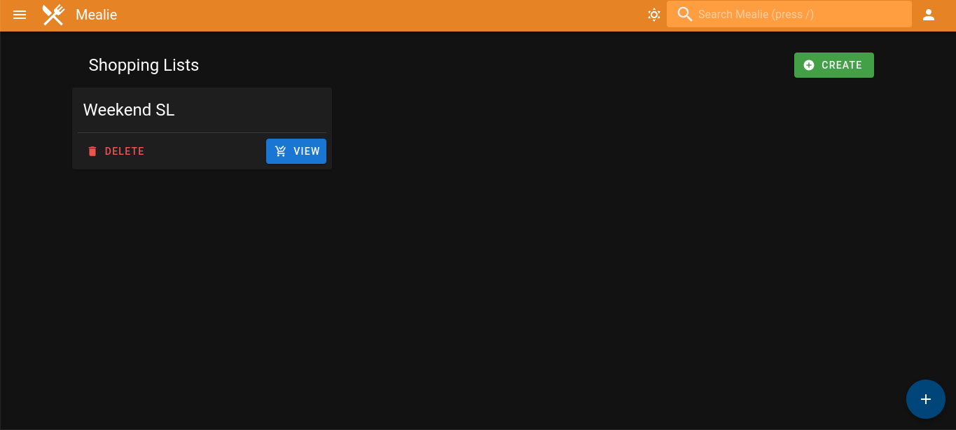 Mealie screenshot 4