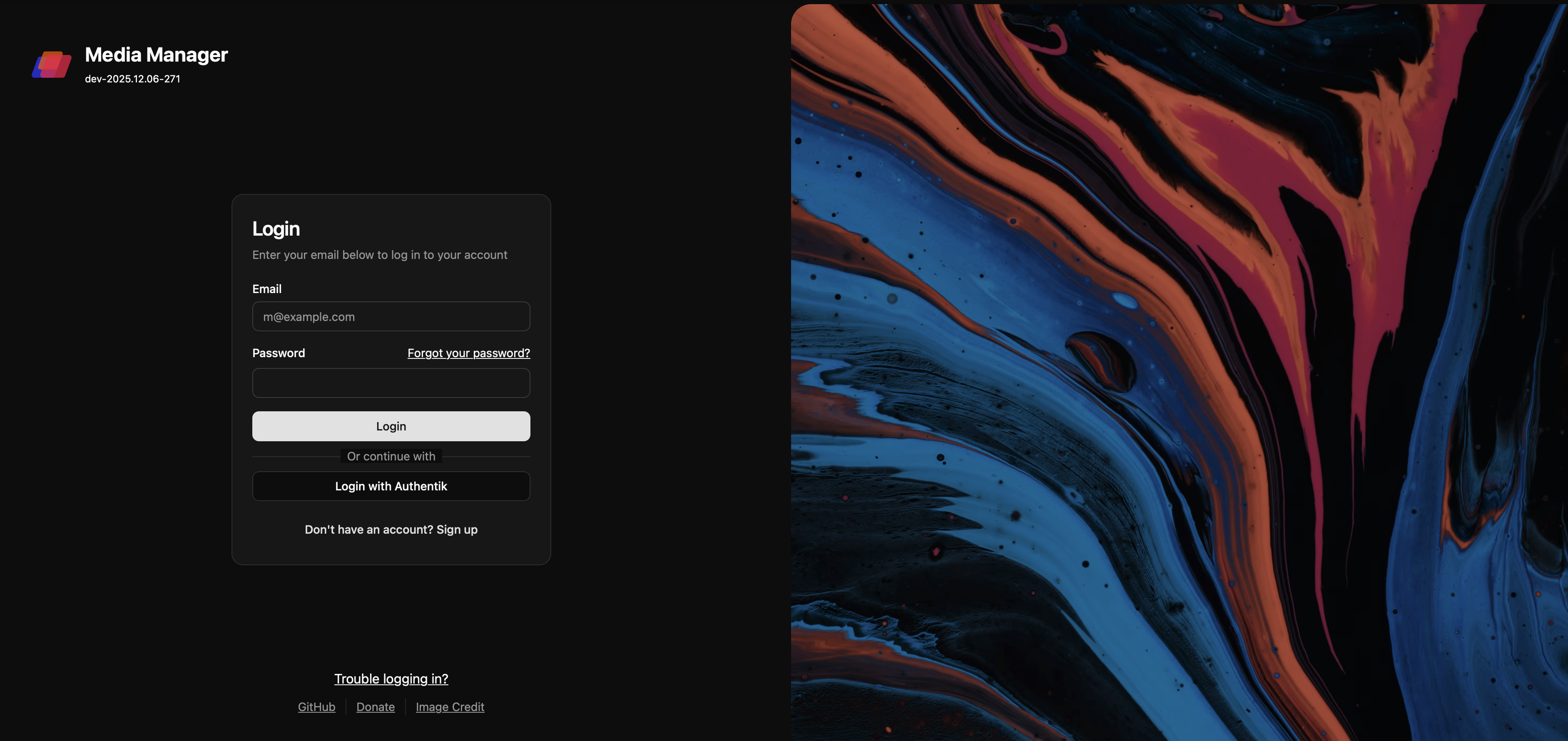 MediaManager screenshot 1