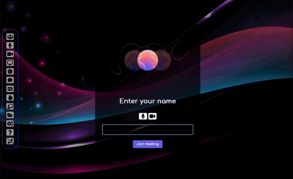 MiroTalk P2P screenshot 1