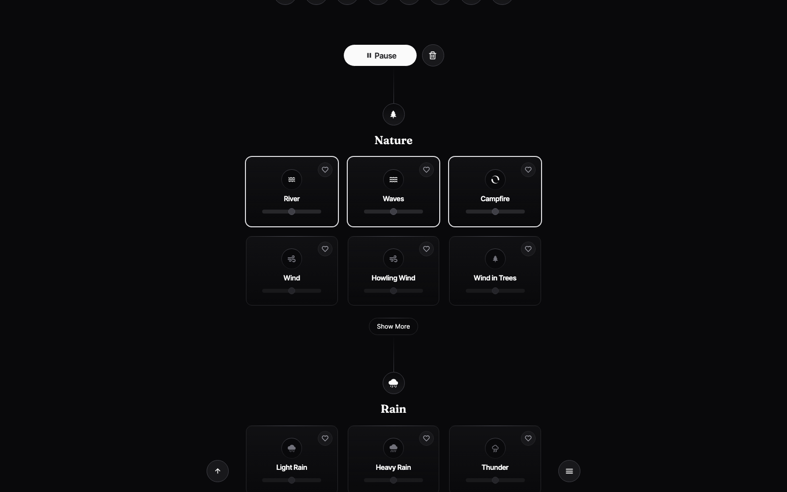 Moodist screenshot 1