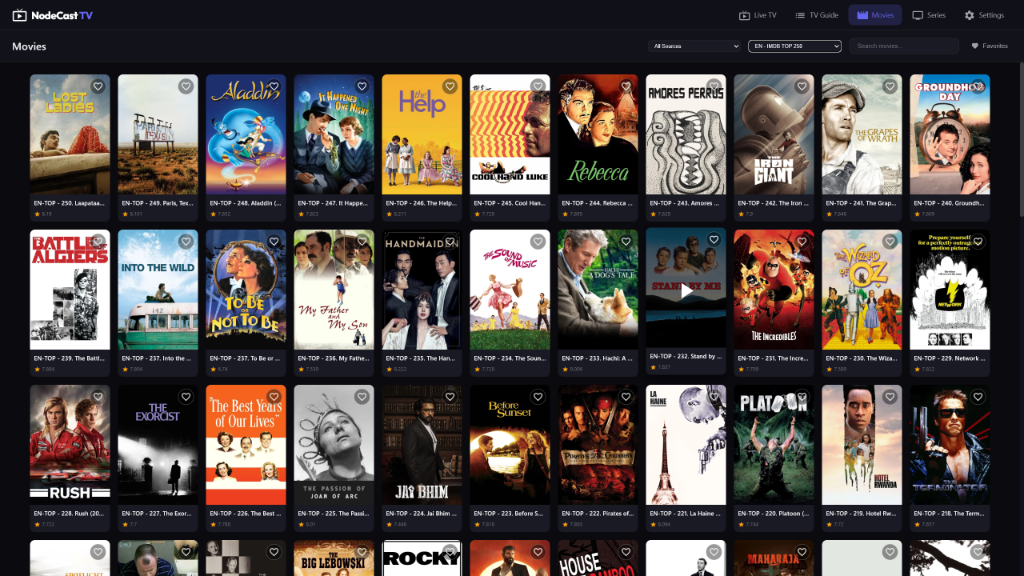 NodeCast TV screenshot 2