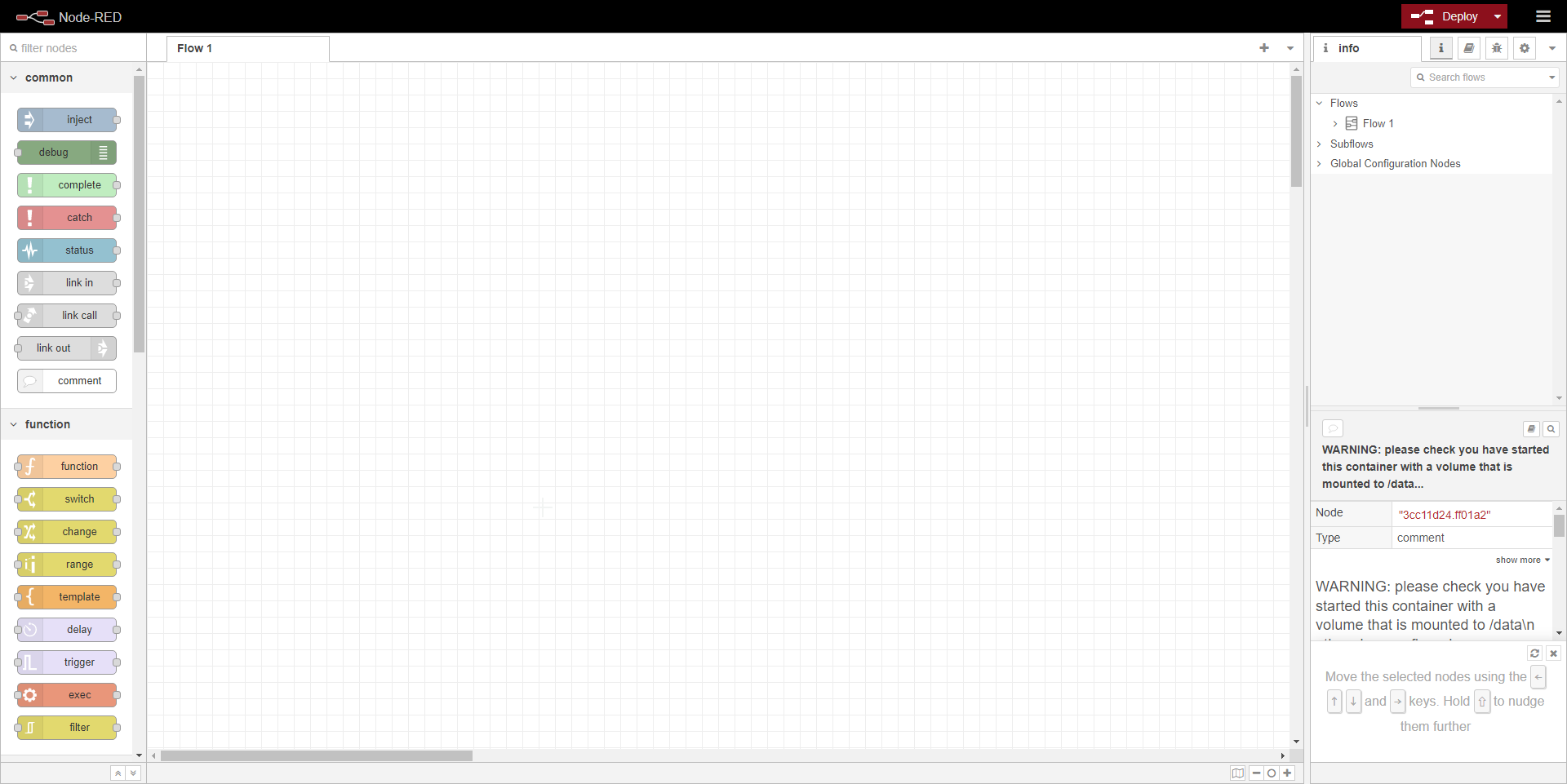 Node-RED screenshot 1
