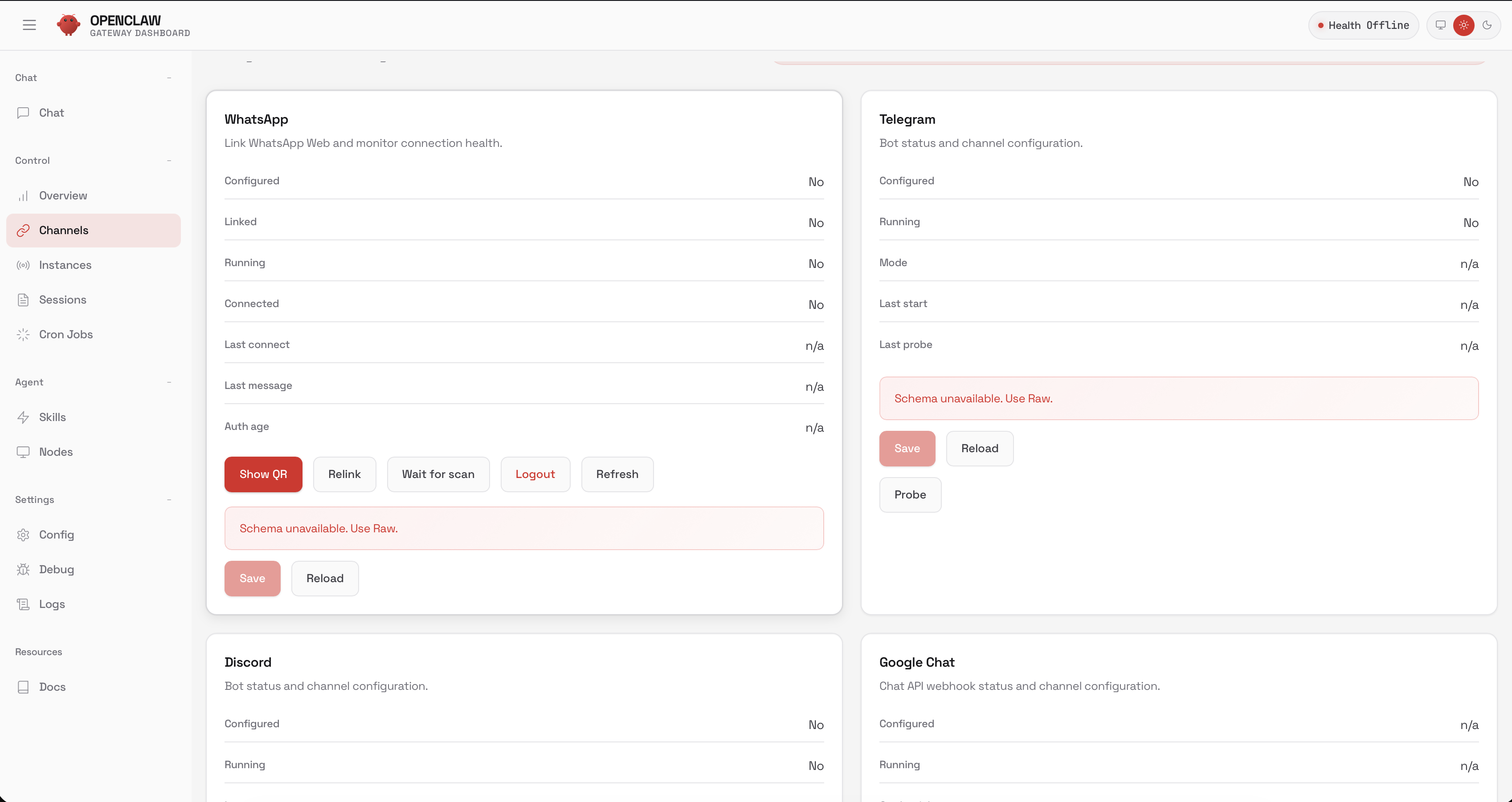 OpenClaw screenshot 1