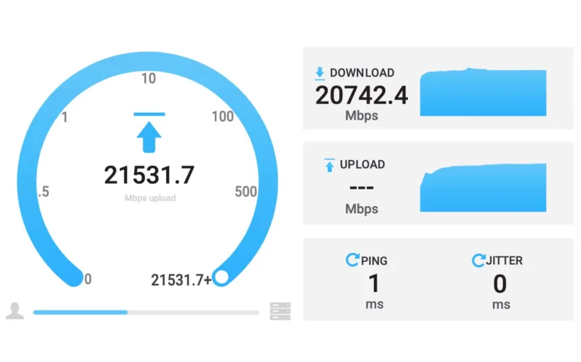 OpenSpeedTest screenshot 1