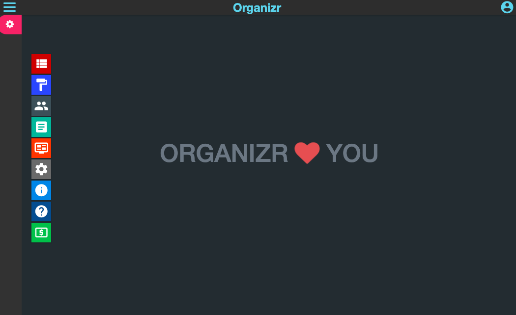 Organizer screenshot 1
