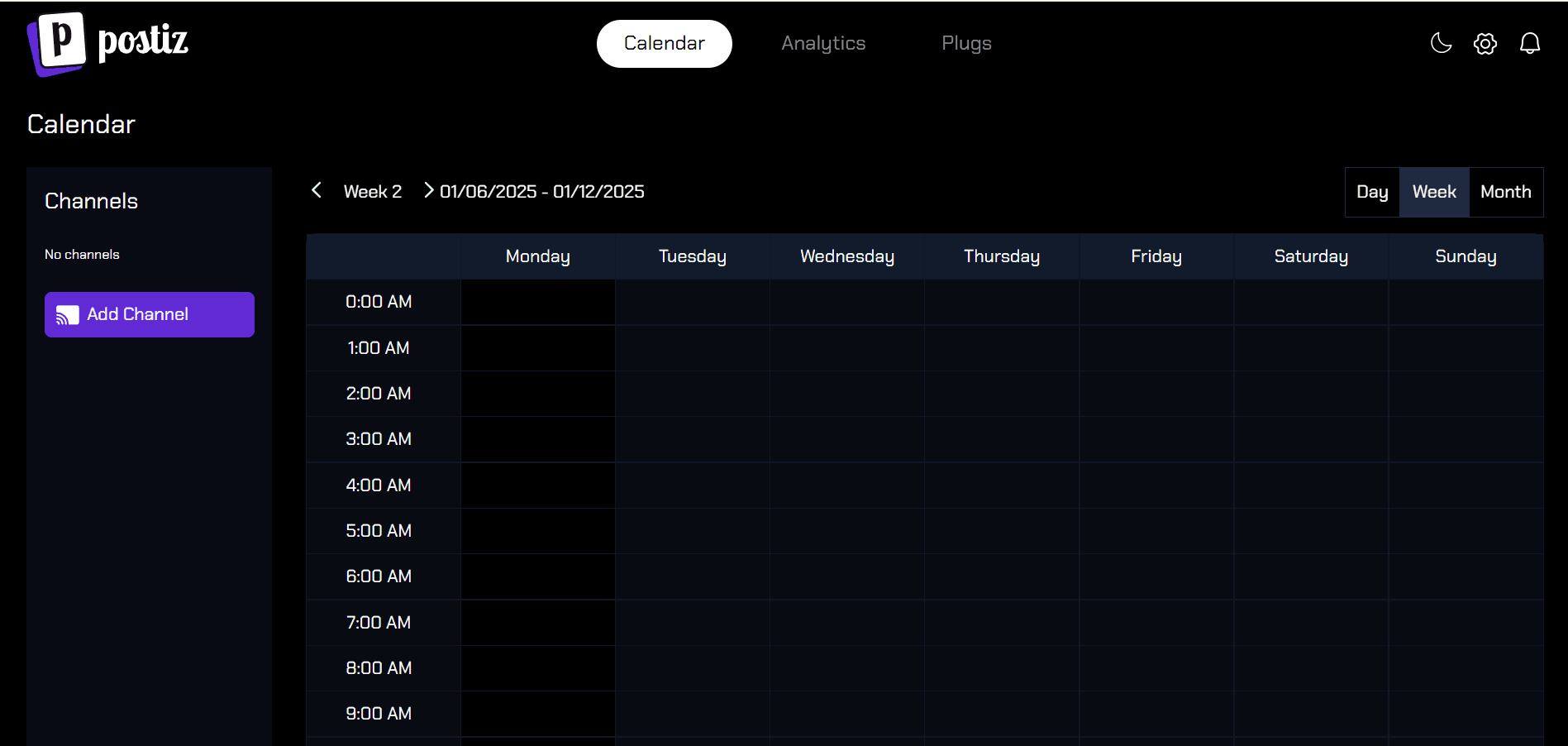 Postiz screenshot 1