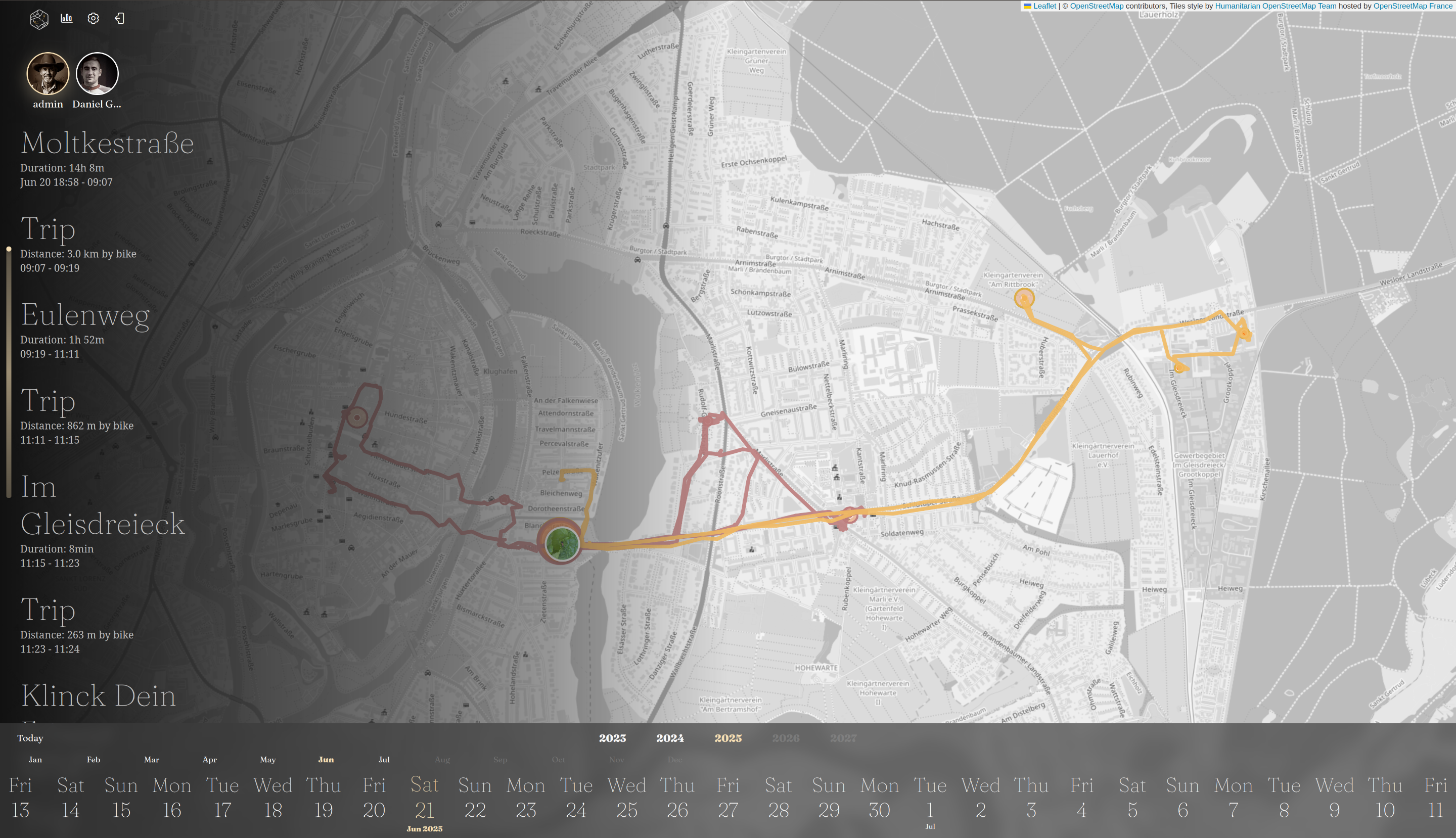 Reitti screenshot 1