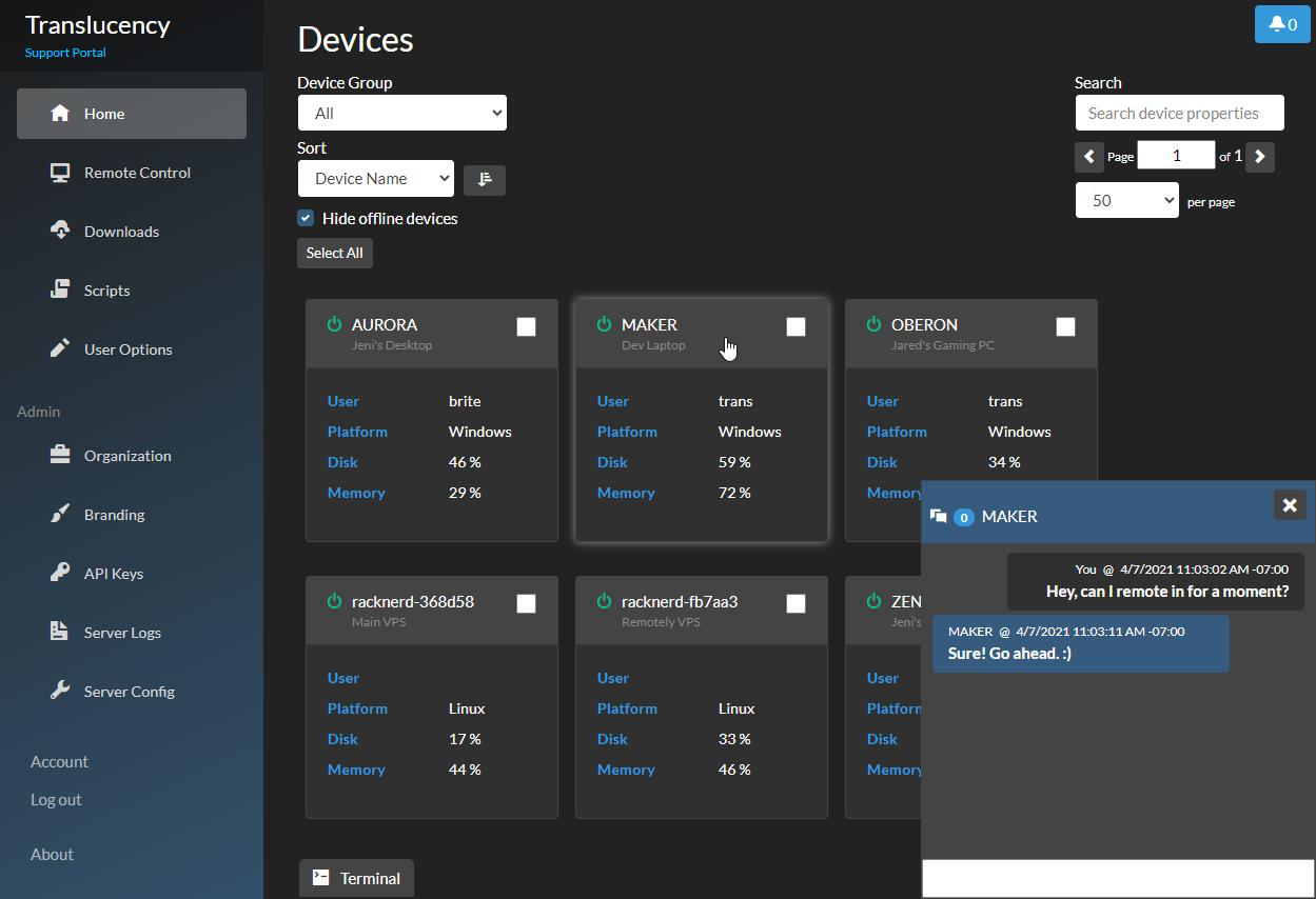 Remotely screenshot 1