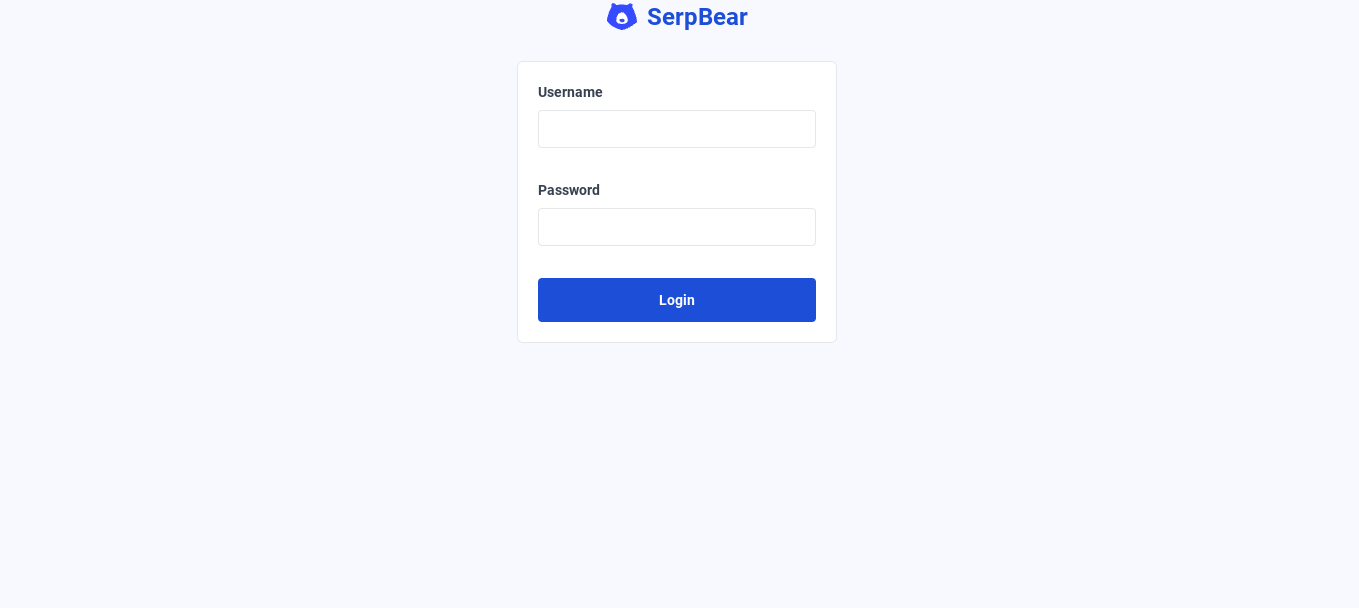 SerpBear screenshot 1