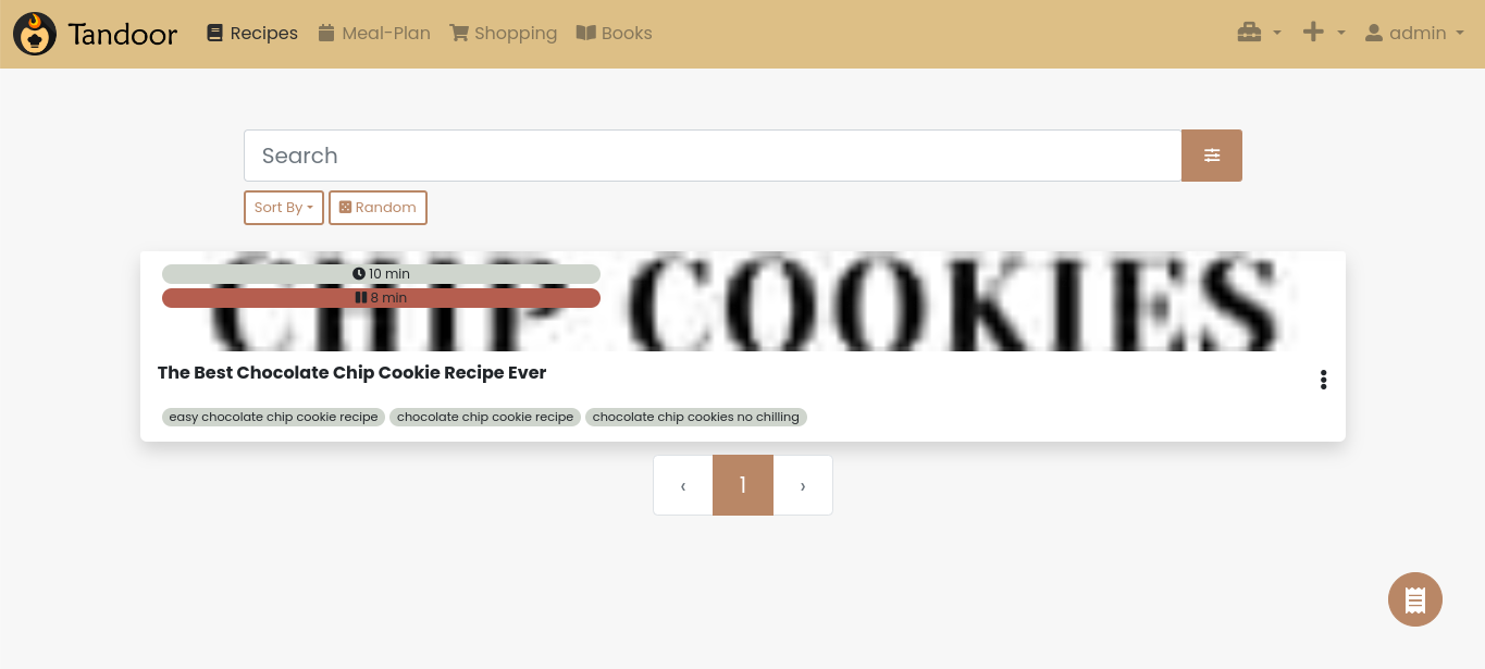 Tandoor screenshot 1
