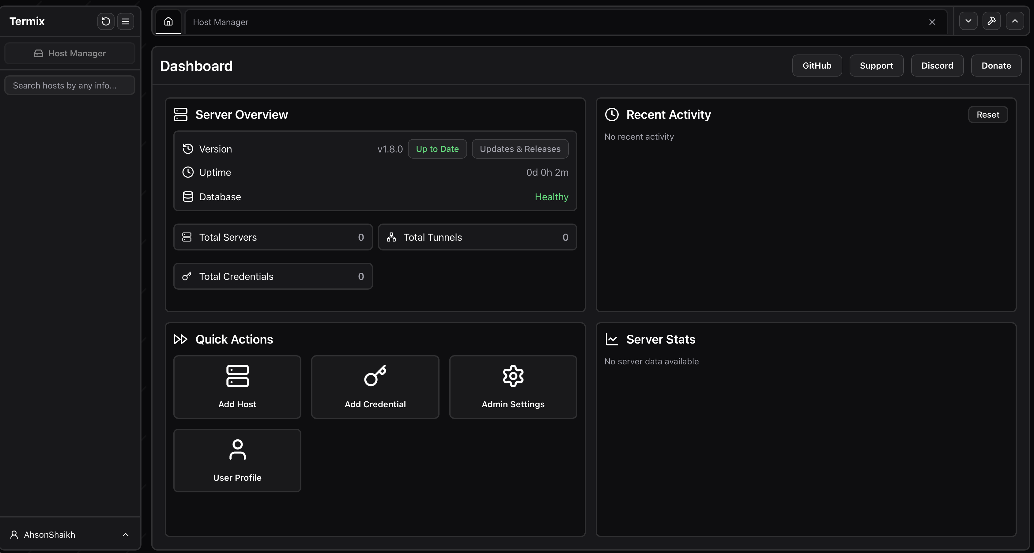 Termix screenshot 1