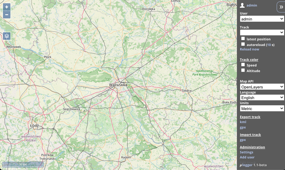 uLogger screenshot 1