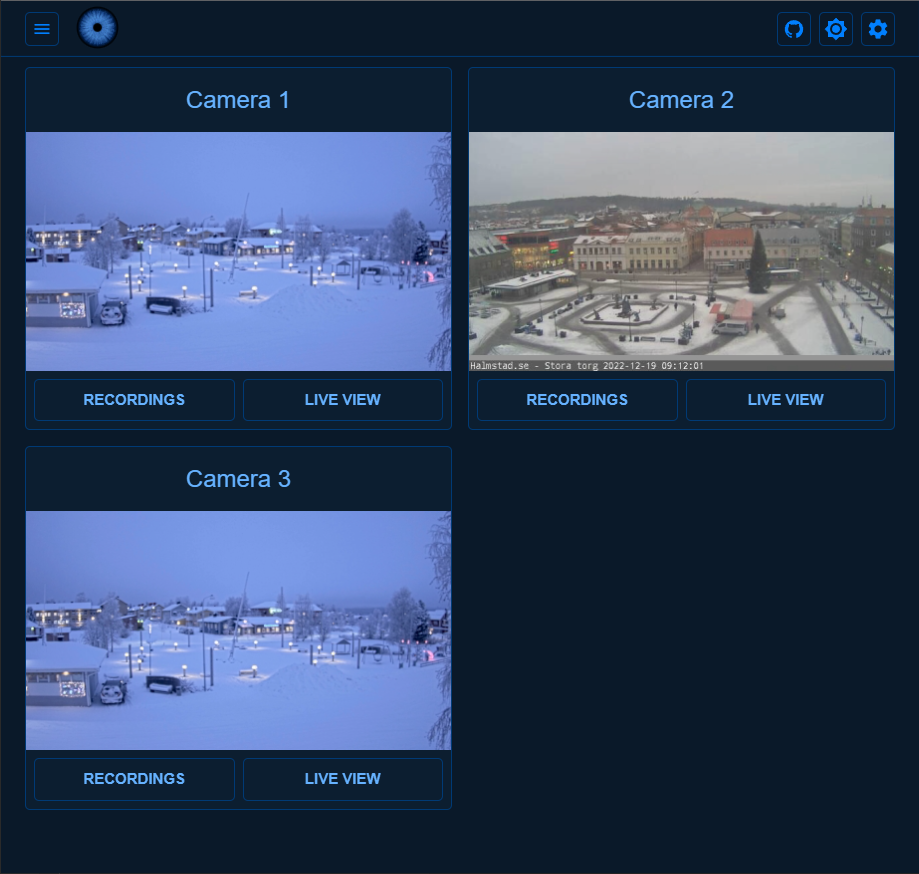 Viseron screenshot 1