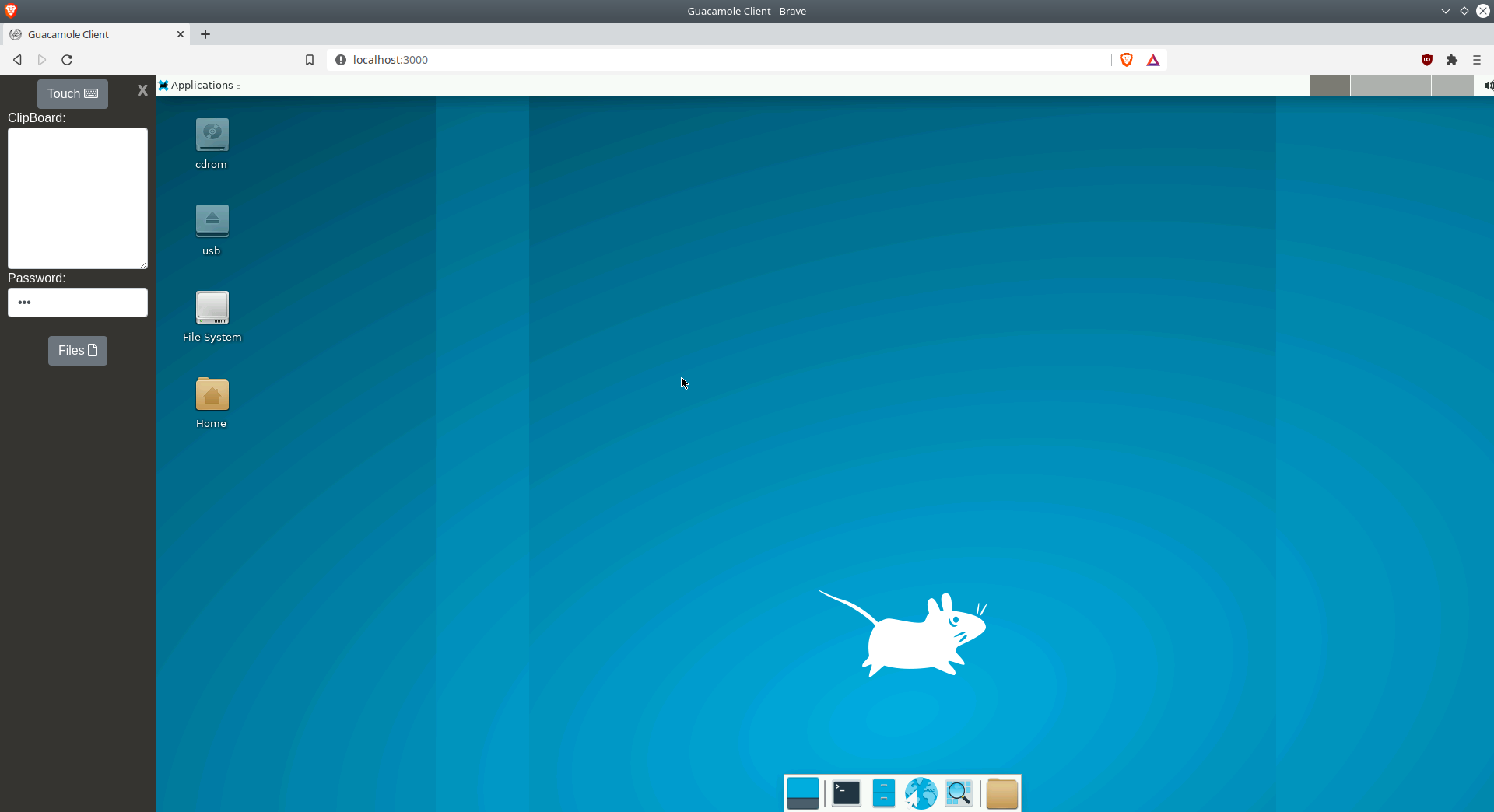 WebTop screenshot 1