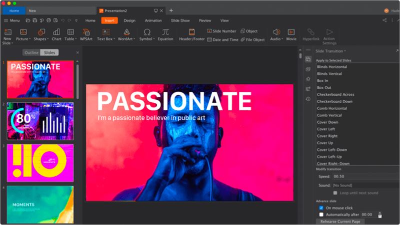 WPS Office screenshot 1