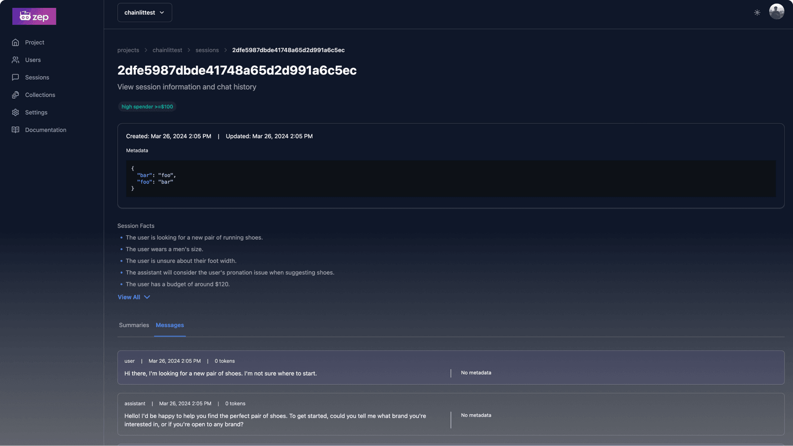 Zep screenshot 1