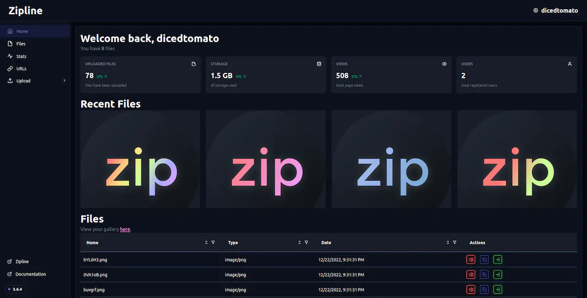 Zipline screenshot 1