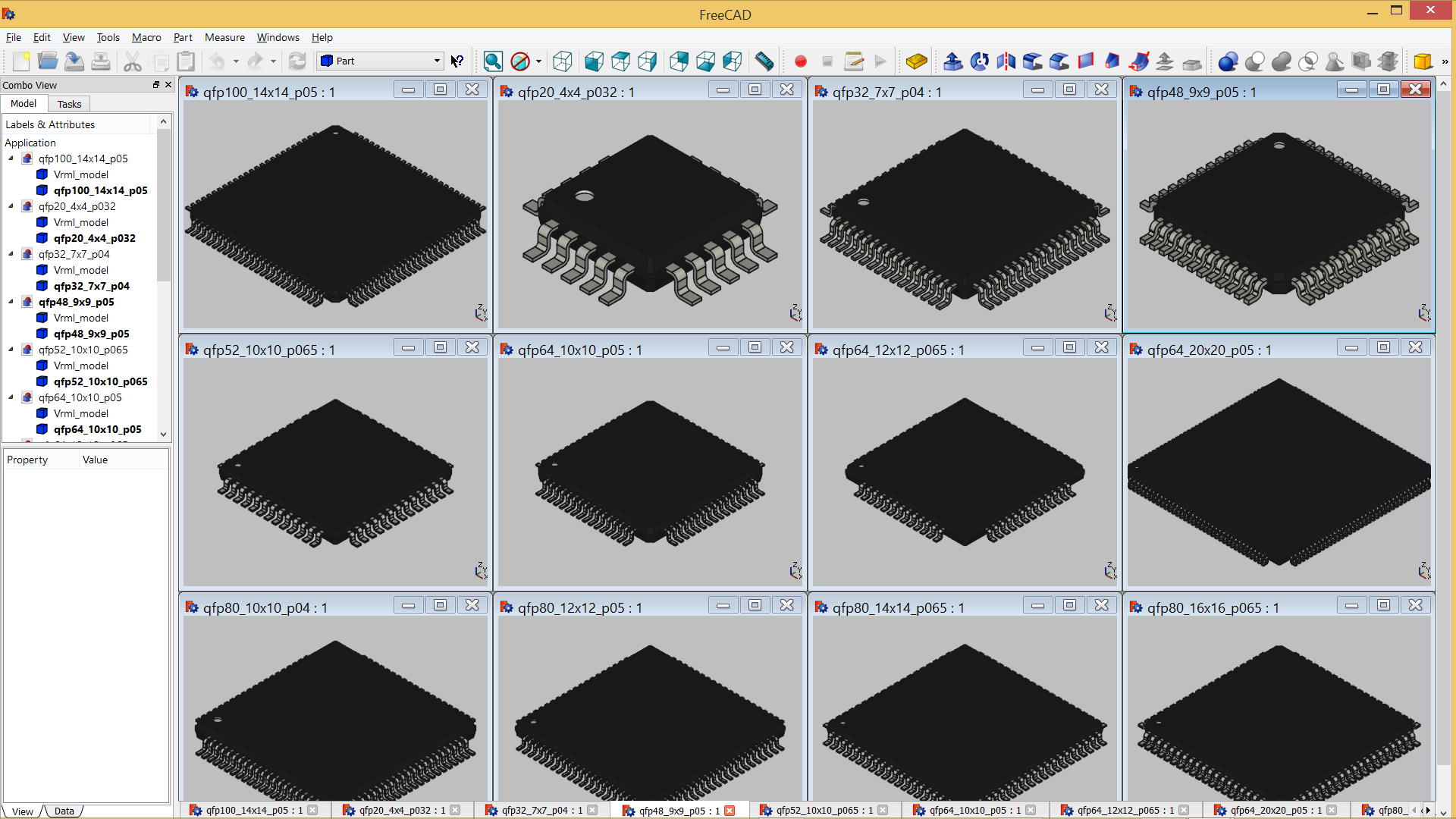 3d view. 3d модели для KICAD. 3d модель видеокамеры FREECAD. FREECAD решетка. KICAD посадочное место из FREECAD.