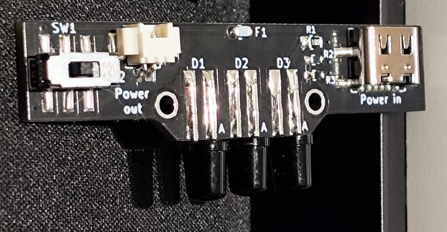 Sensorstrip power emitter, from the project README