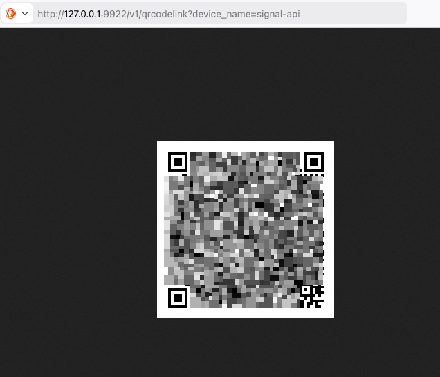 Signal QR Code