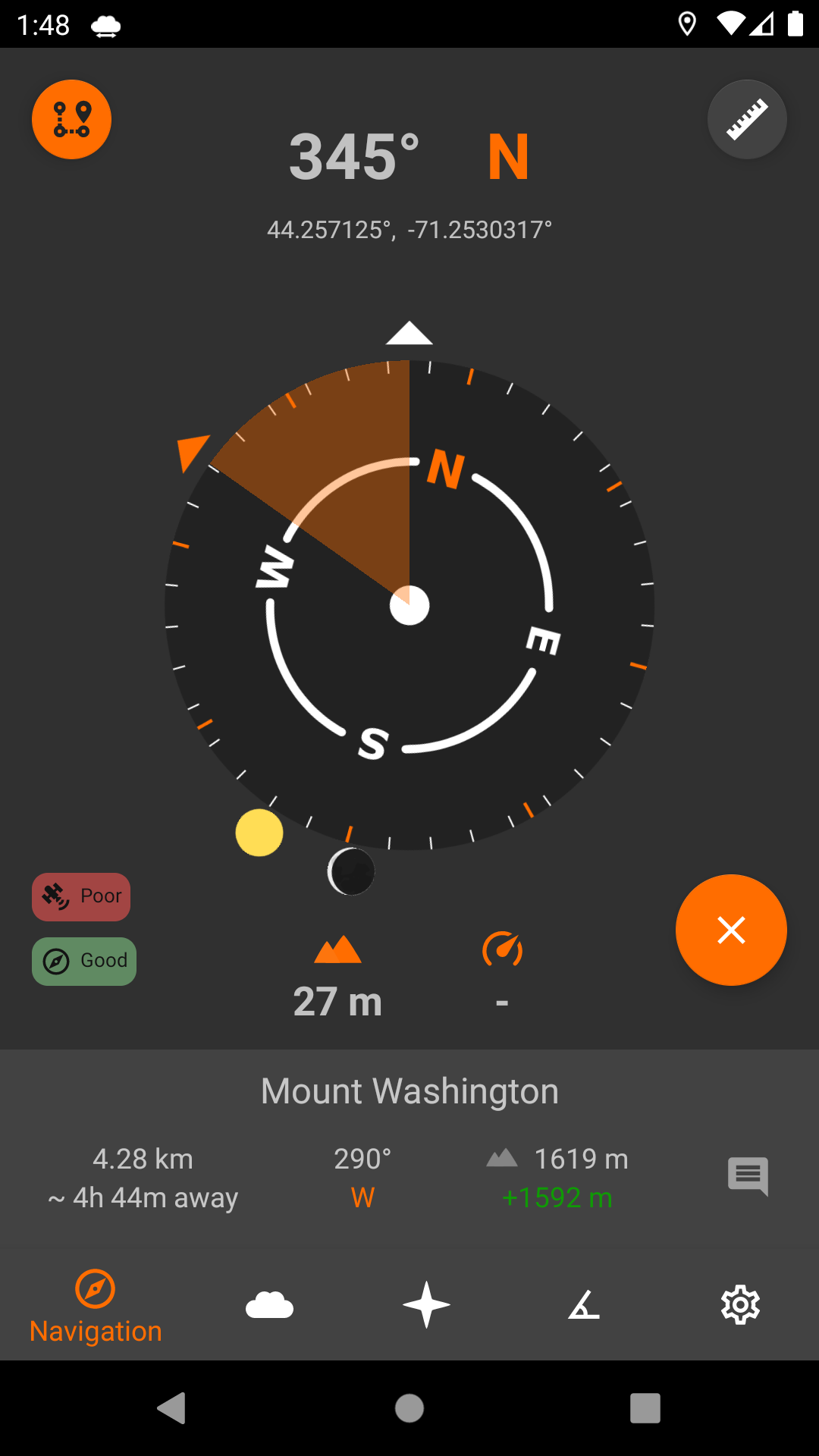Navigation Screenshot