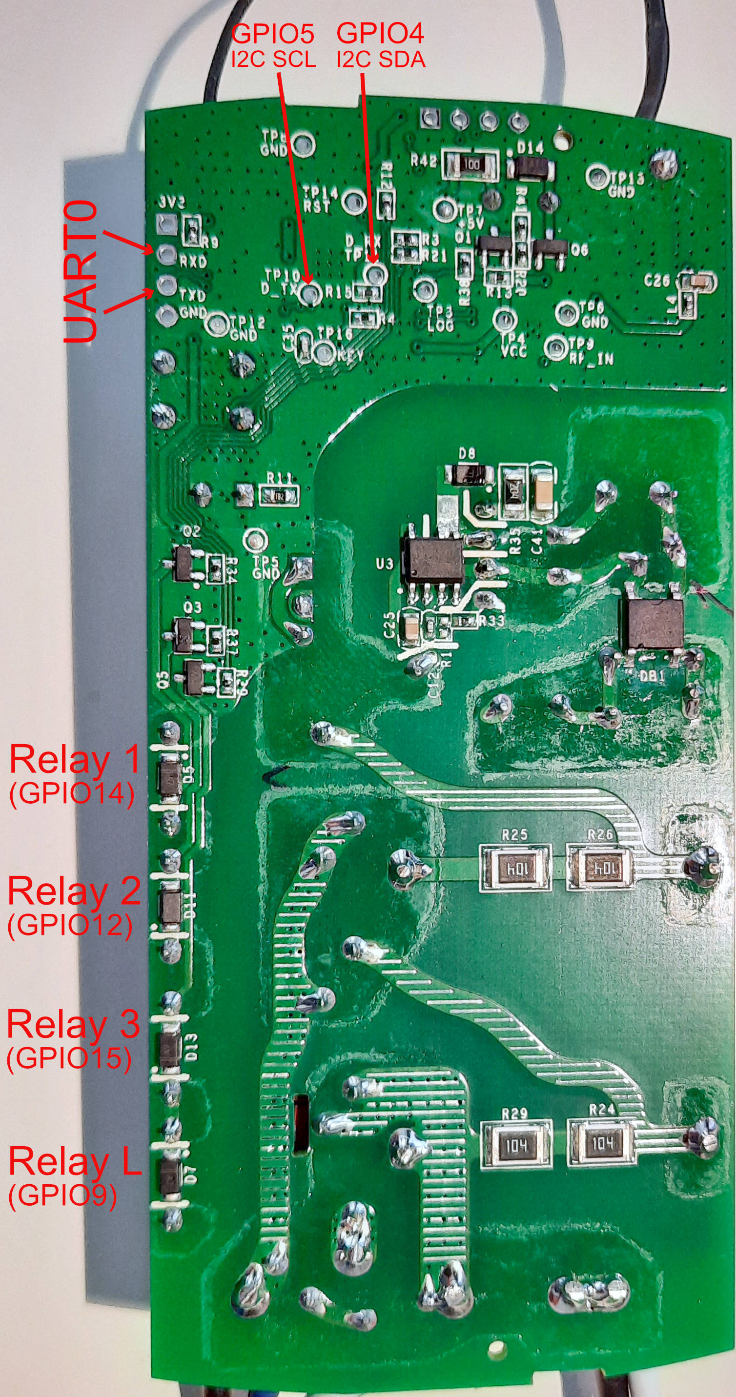 Labled backside of the IFAN04-H