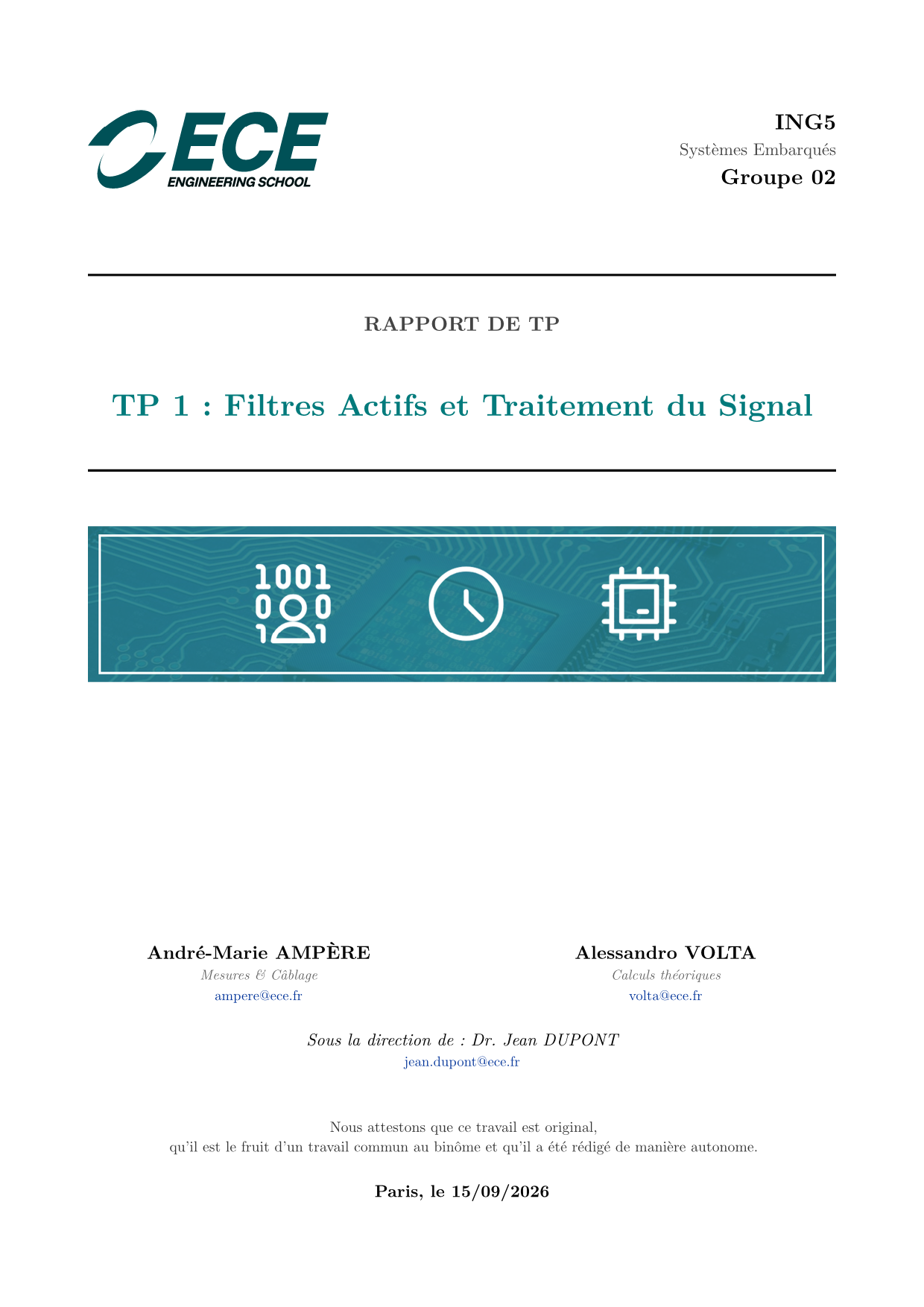 Aperçu Rapport de TP