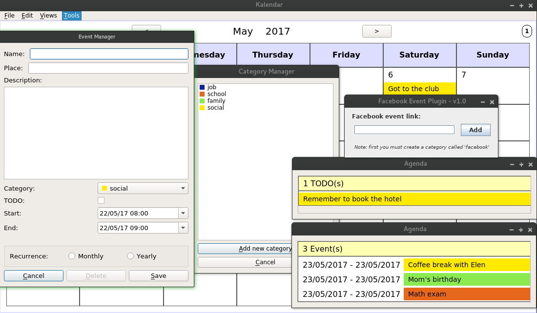 GitHub QtWidgets/CalendarToDo A calendar Qt application to manage
