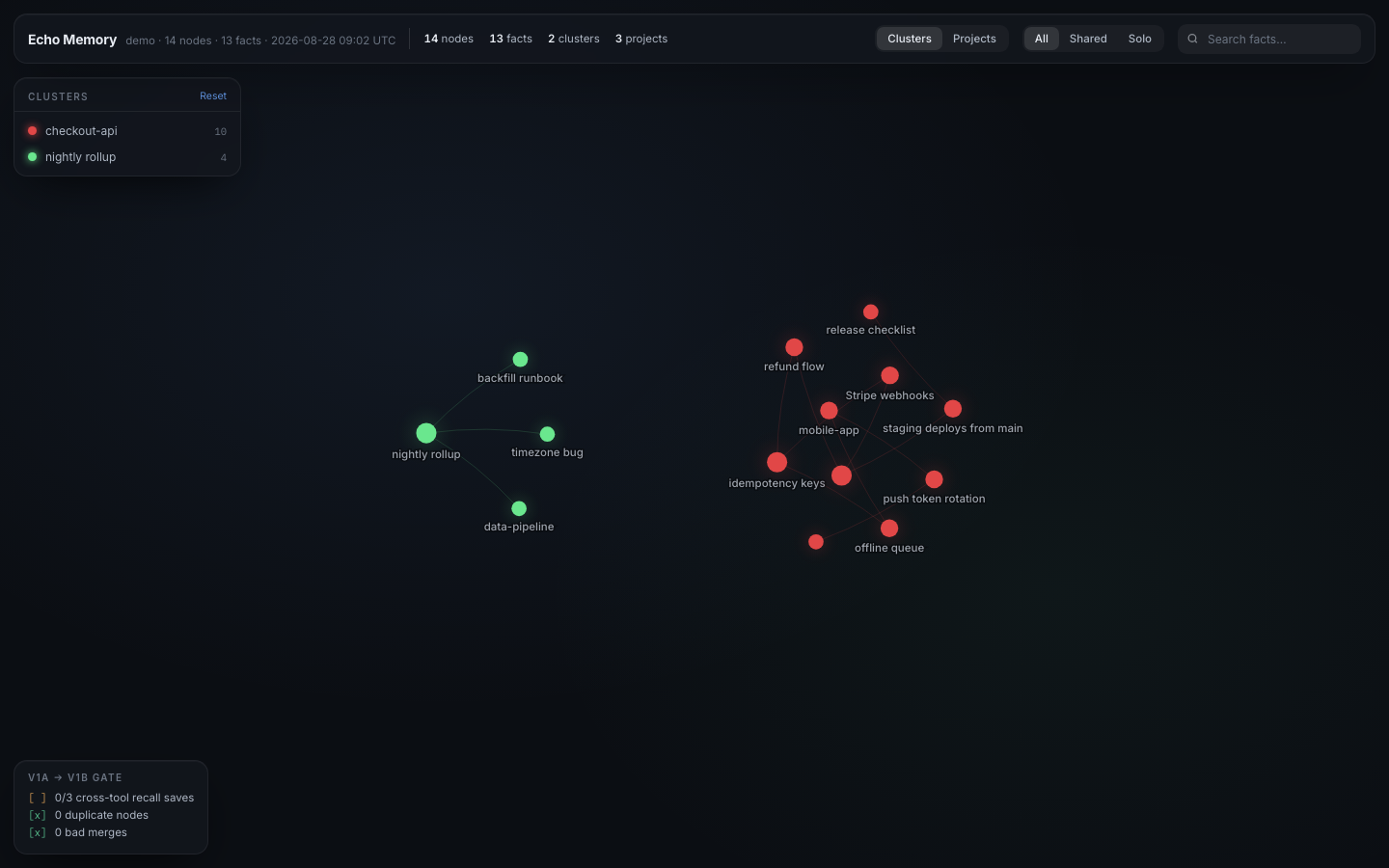 The memory graph
