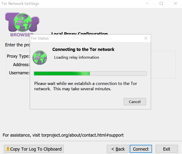 remote data backup location to tor