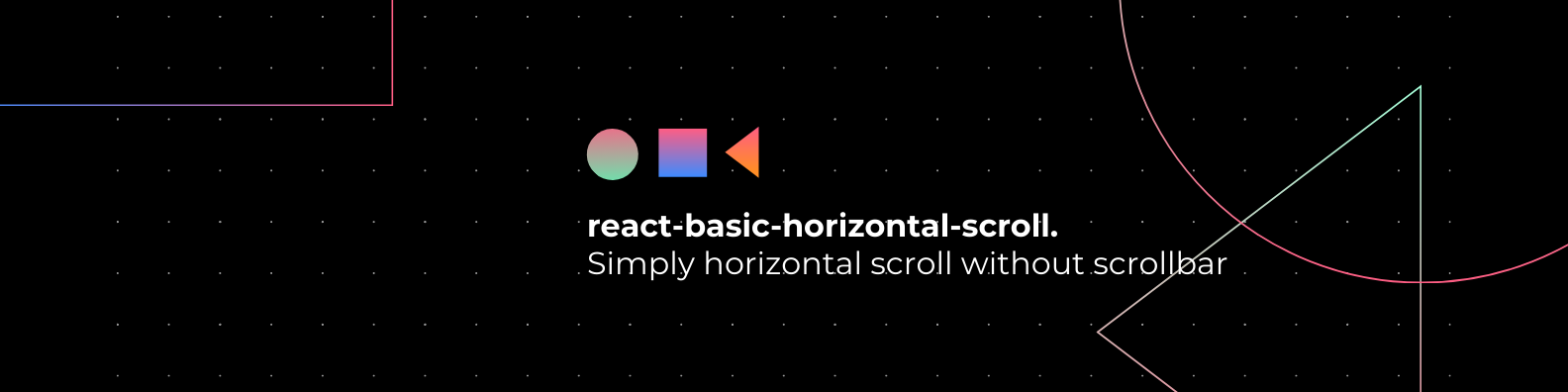 React-Basic-Horizomtal-Scroll Logo