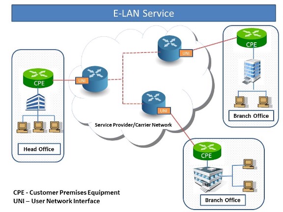 E-LAN service