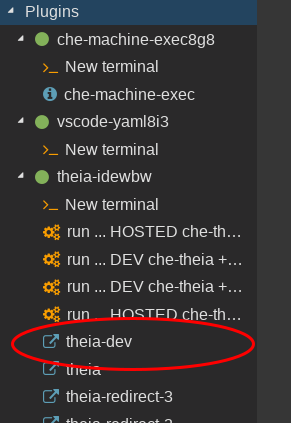 Che-Theia-dev-endpoint