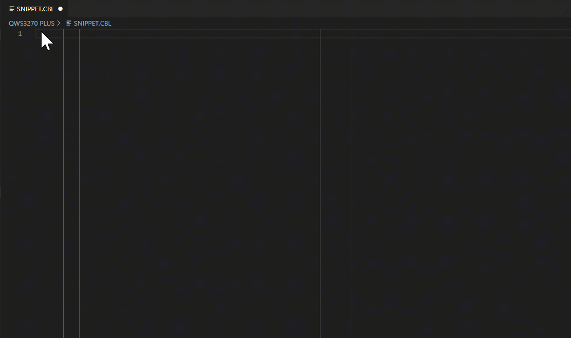 Code snippets