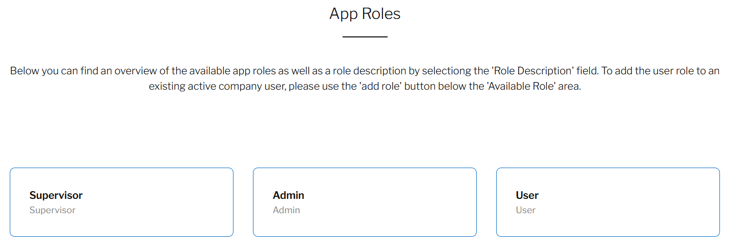 app roles