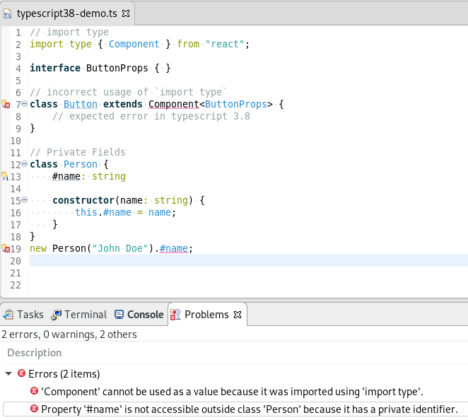 TypeScript Editor