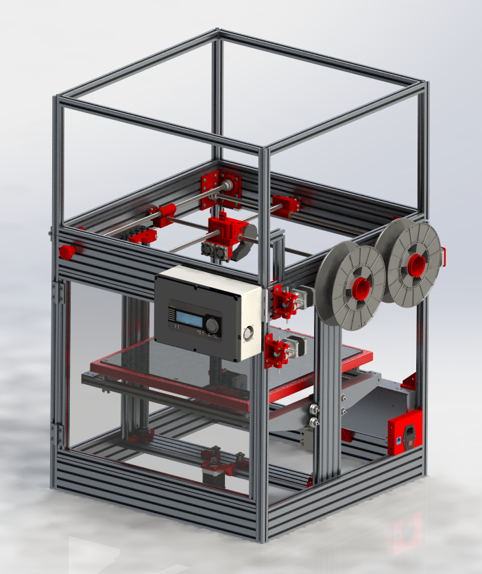 HercuLien 3D Printer Render Image
