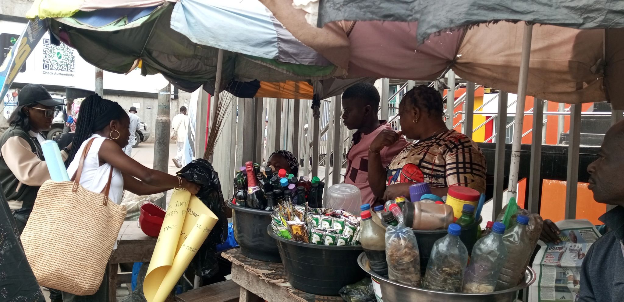 Ikeja underbridge cleanup in progress