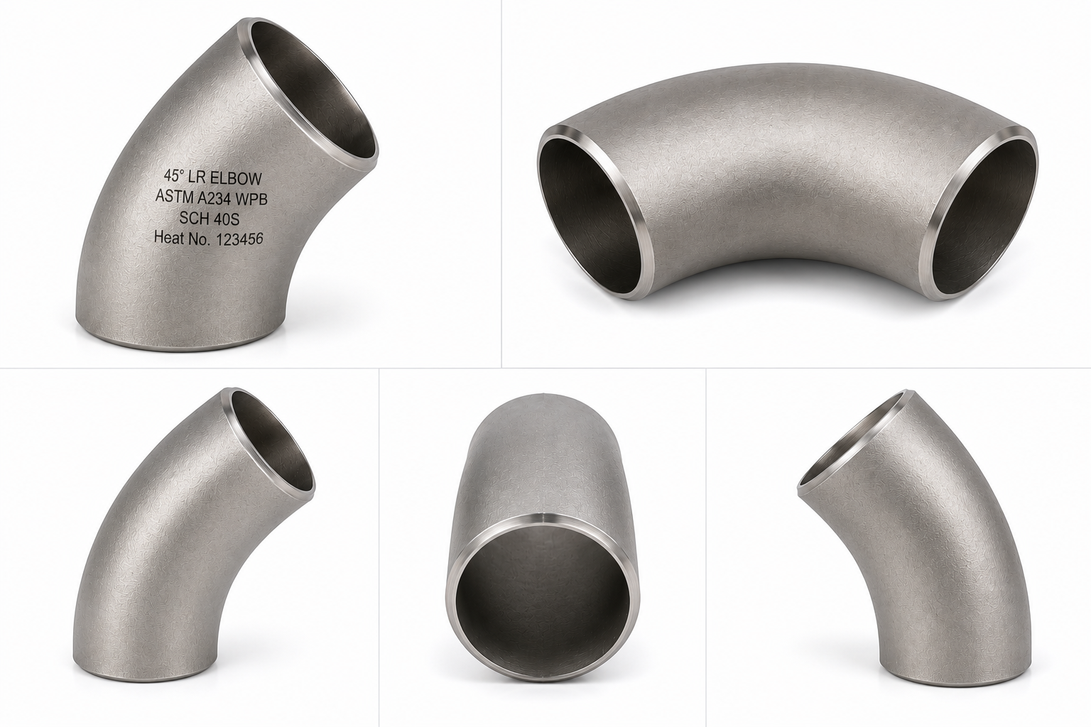 45 Degree Long Radius Elbow