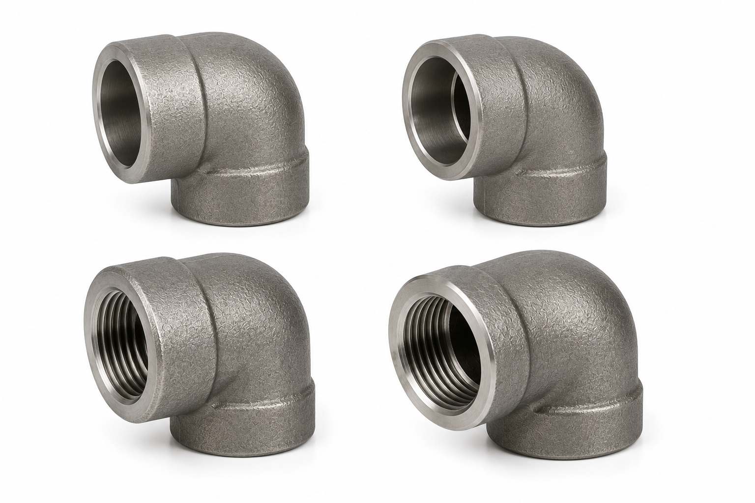 90 Degree Elbow Socket and Threaded